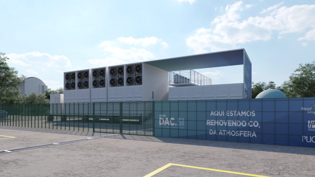 Imagem panorâmica do DAC.SI, projeto de descarbonização da PUCRS